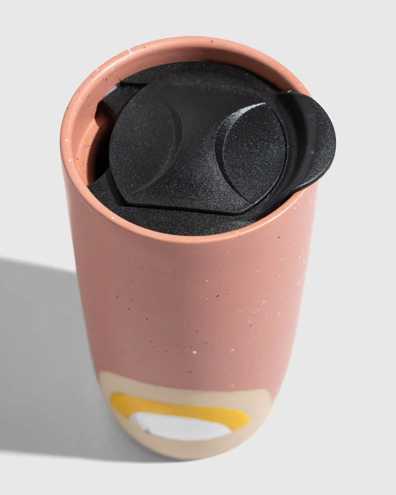 10 oz. Insulated Stoneware Travel Mug - Stores