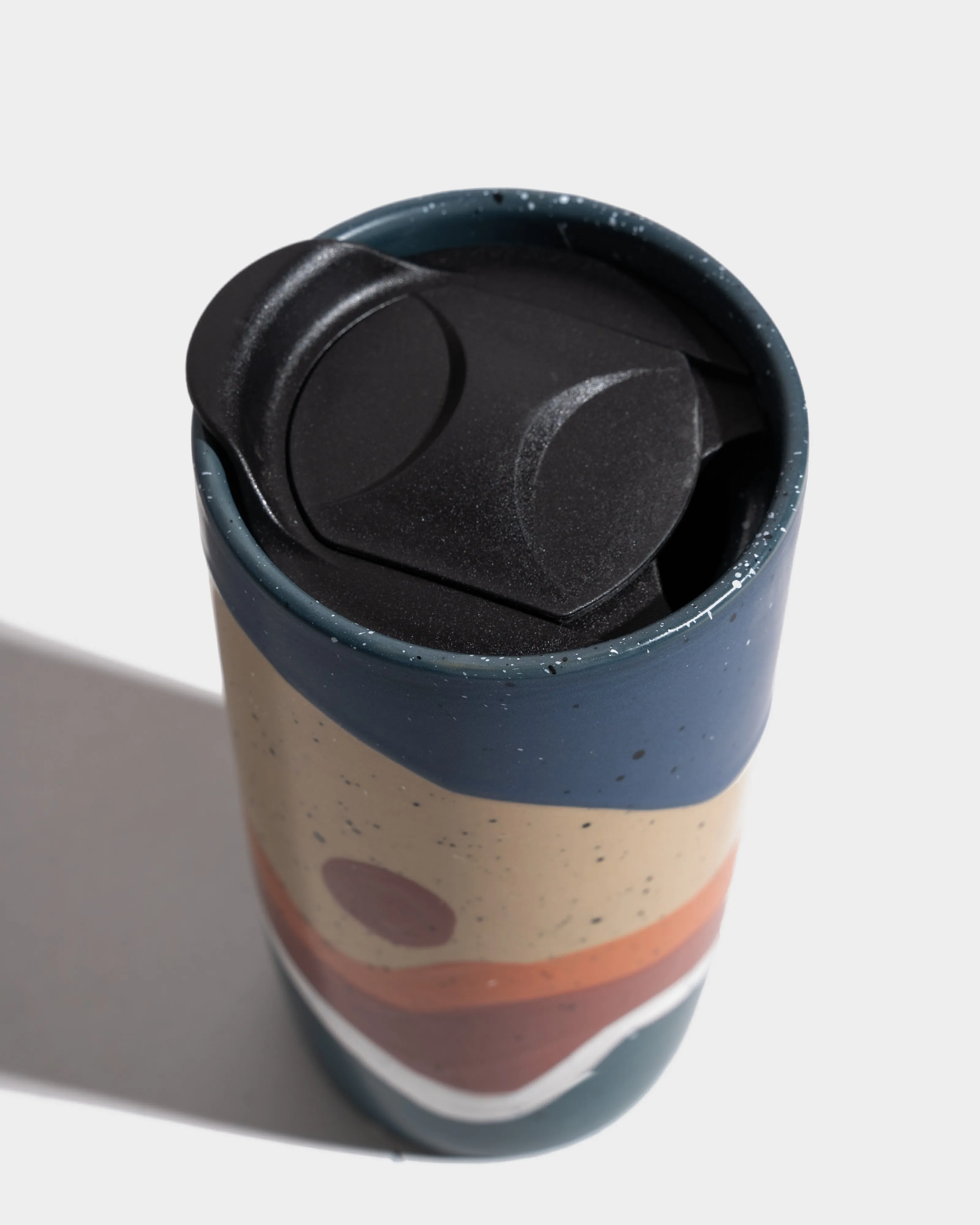 10 oz. Insulated Stoneware Travel Mug - Stores