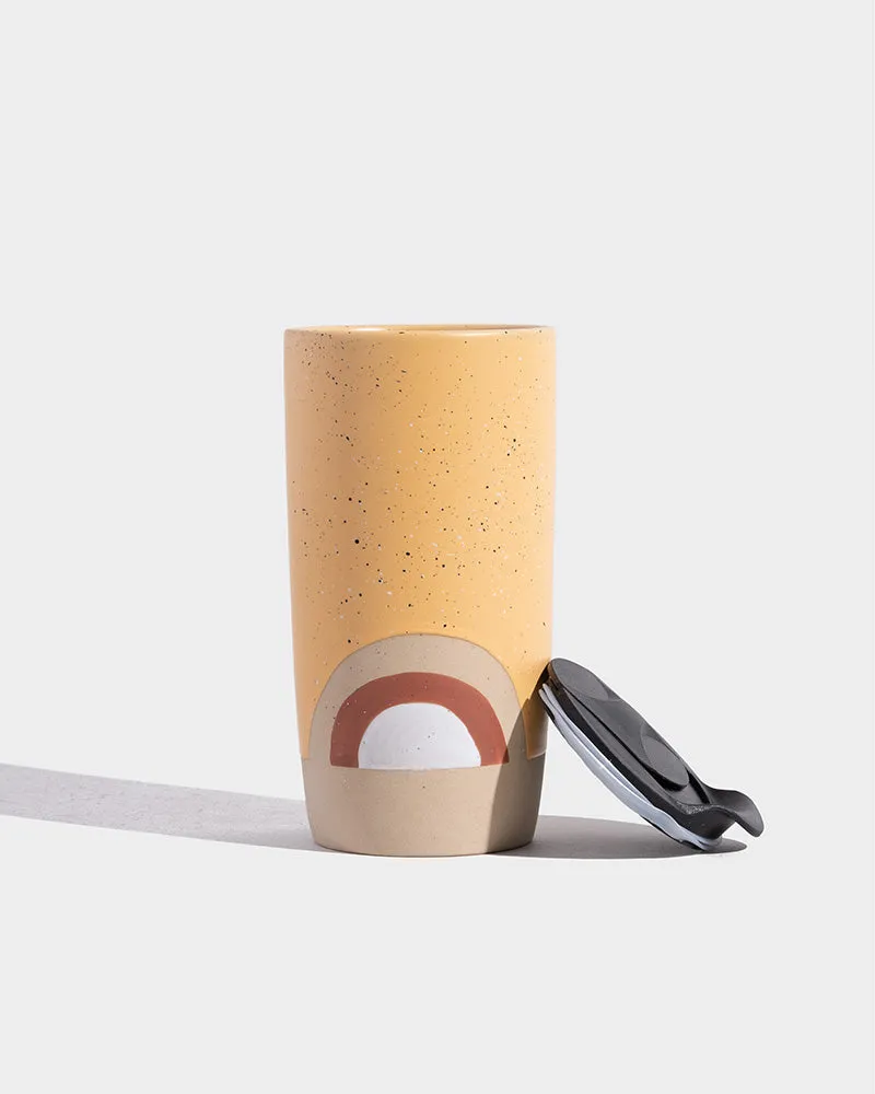 10 oz. Insulated Stoneware Travel Mug - Stores