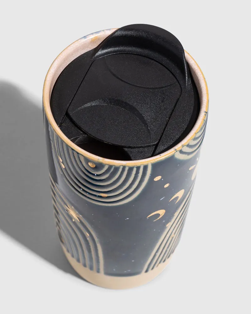 10 oz. Insulated Stoneware Travel Mug