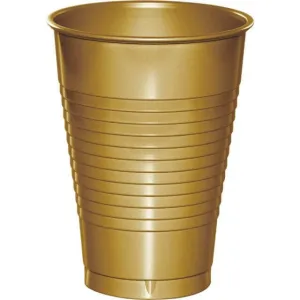 12oz Glittering Gold Tumbler