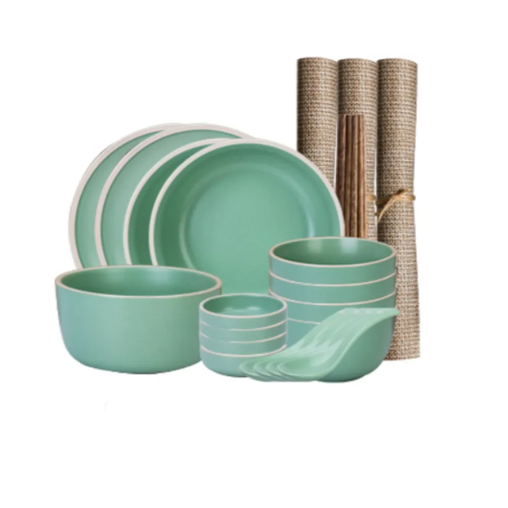 21 Piece Ceramic Set