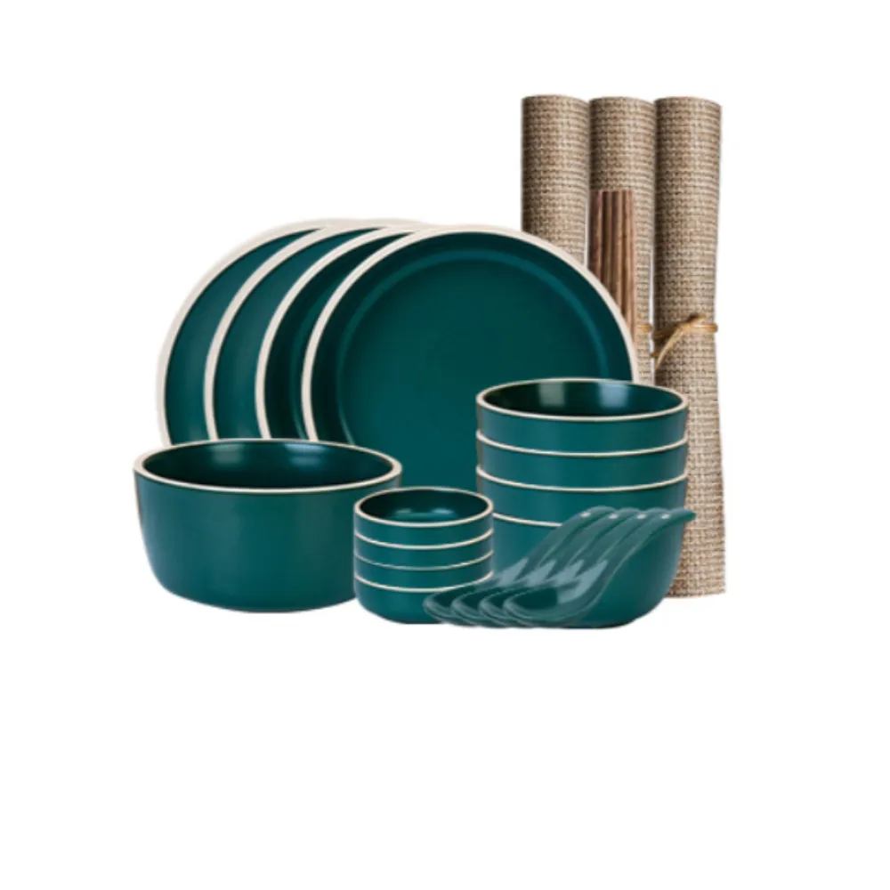 21 Piece Ceramic Set