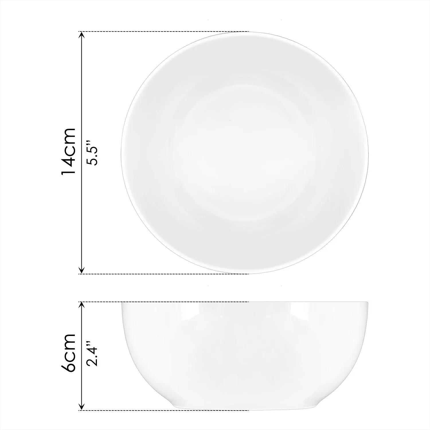 6-pcs Bowl Set (Ø5.5")