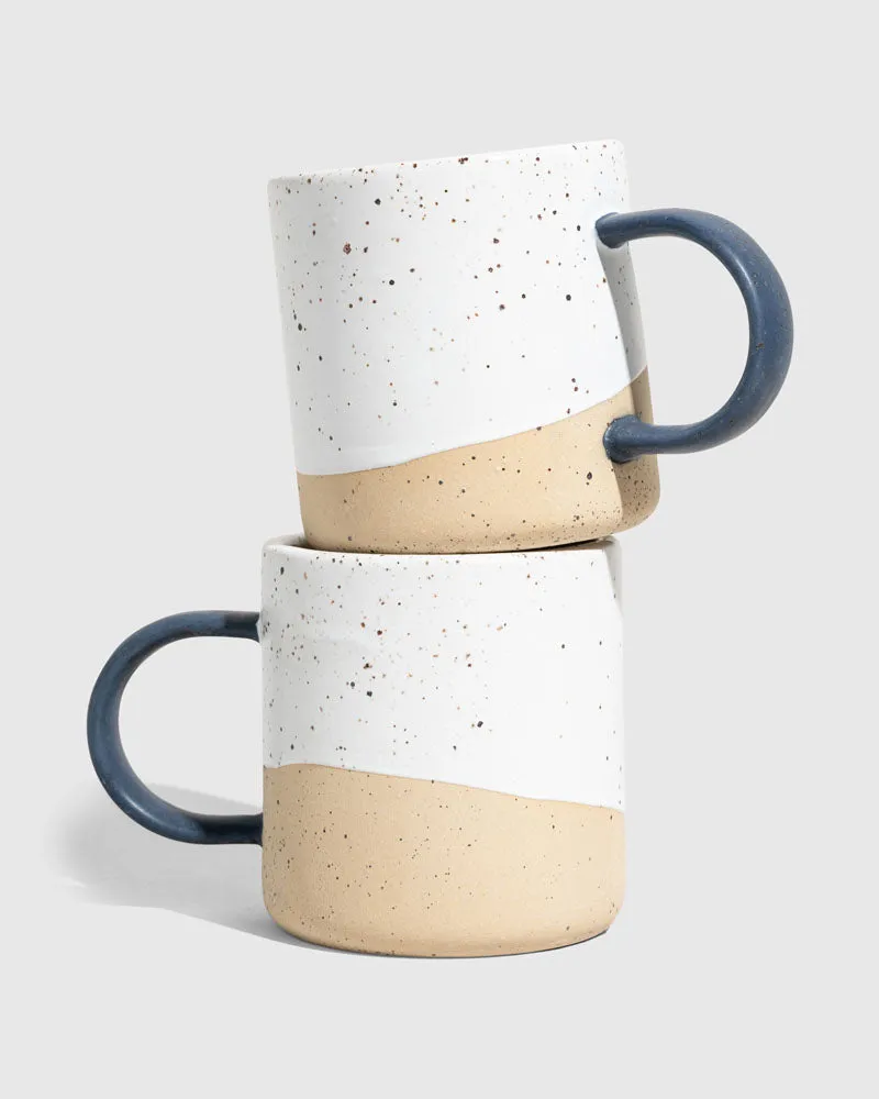 8 oz. Stoneware Mug - 2 Pack