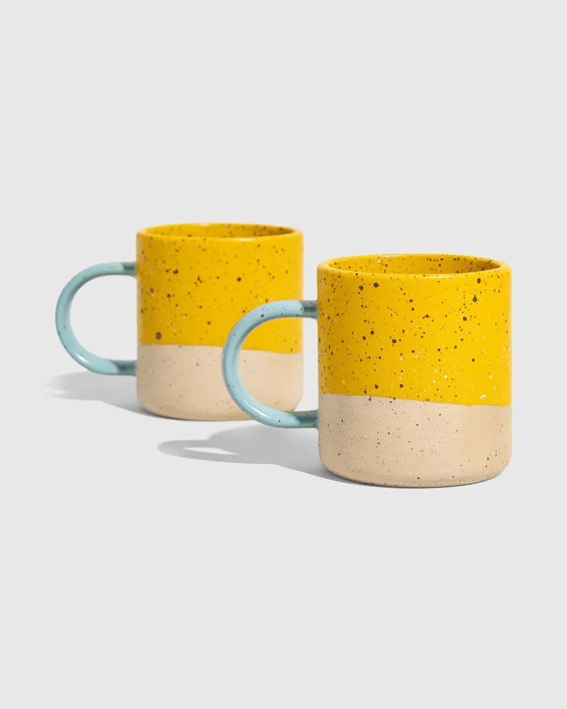 8 oz. Stoneware Mug - 2 Pack