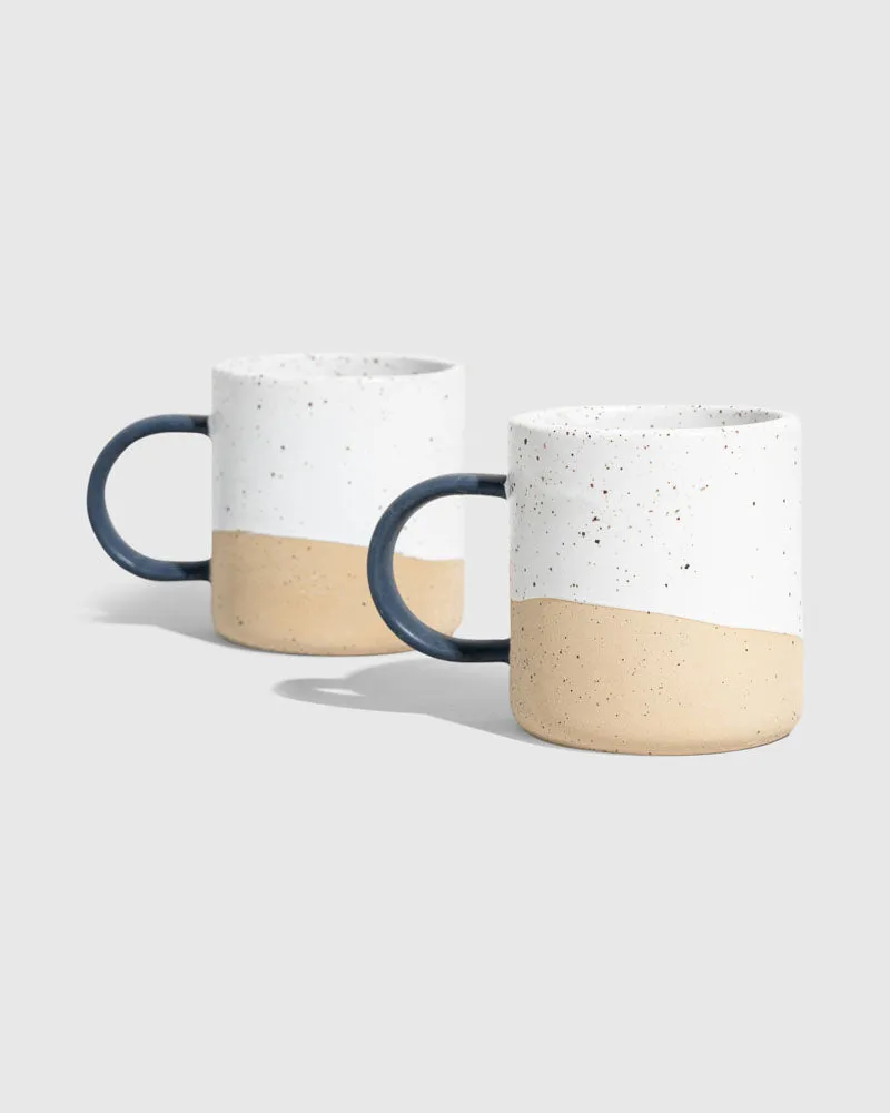 8 oz. Stoneware Mug - 2 Pack