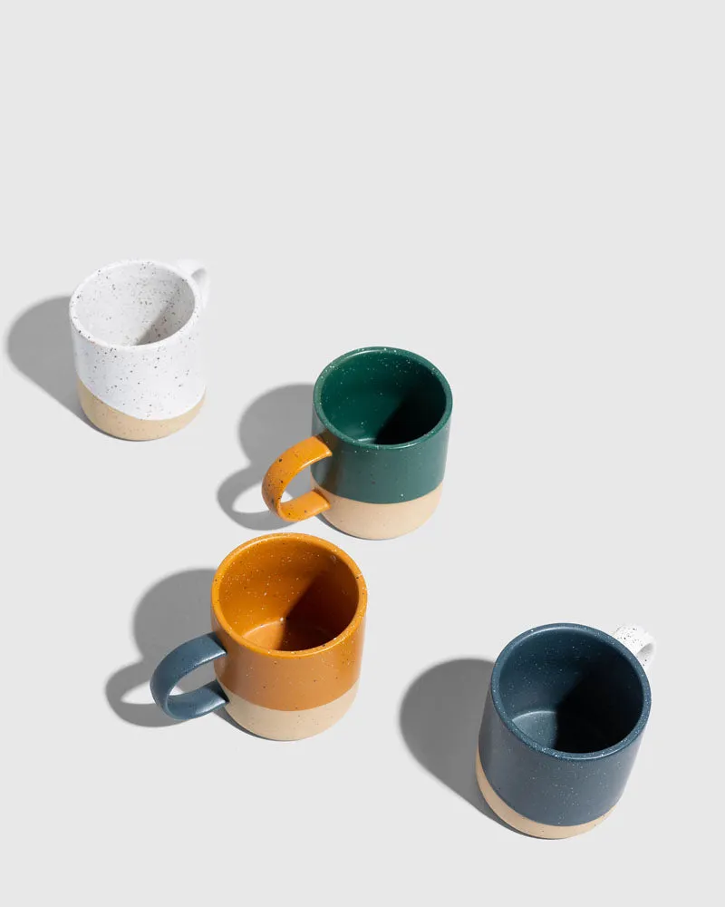 8 oz. Stoneware Mug - 4 Pack