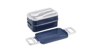 850ml Double Layer Microwave Lunch Boxs Food Storage Container