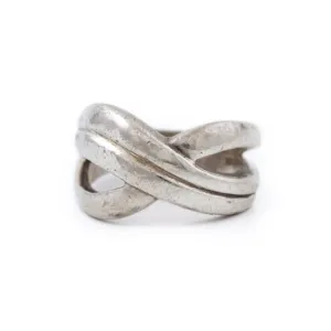 Abstract Ribbon Taxco Ring