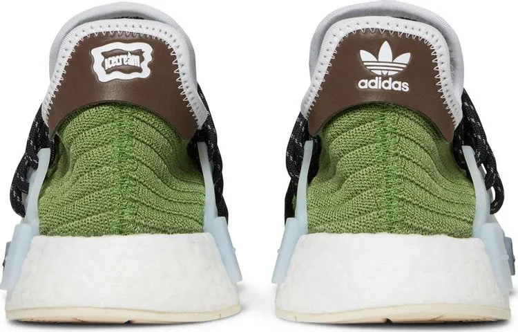 Adidas BBC Ice Cream x Pharrell x NMD Human Race 'Running Dog' Sneakers, Green