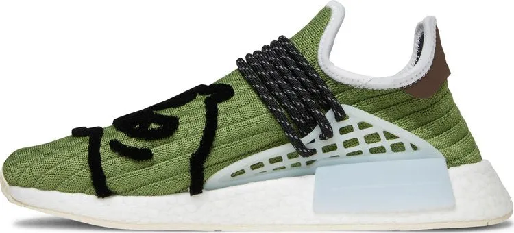 Adidas BBC Ice Cream x Pharrell x NMD Human Race 'Running Dog' Sneakers, Green