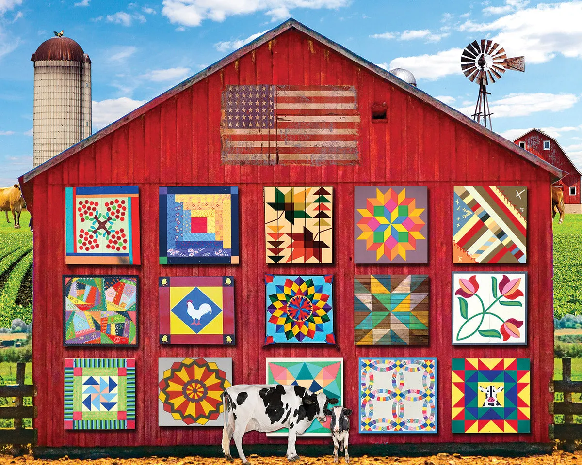 Barn Quilts (1470pz) - 1000 Pieces