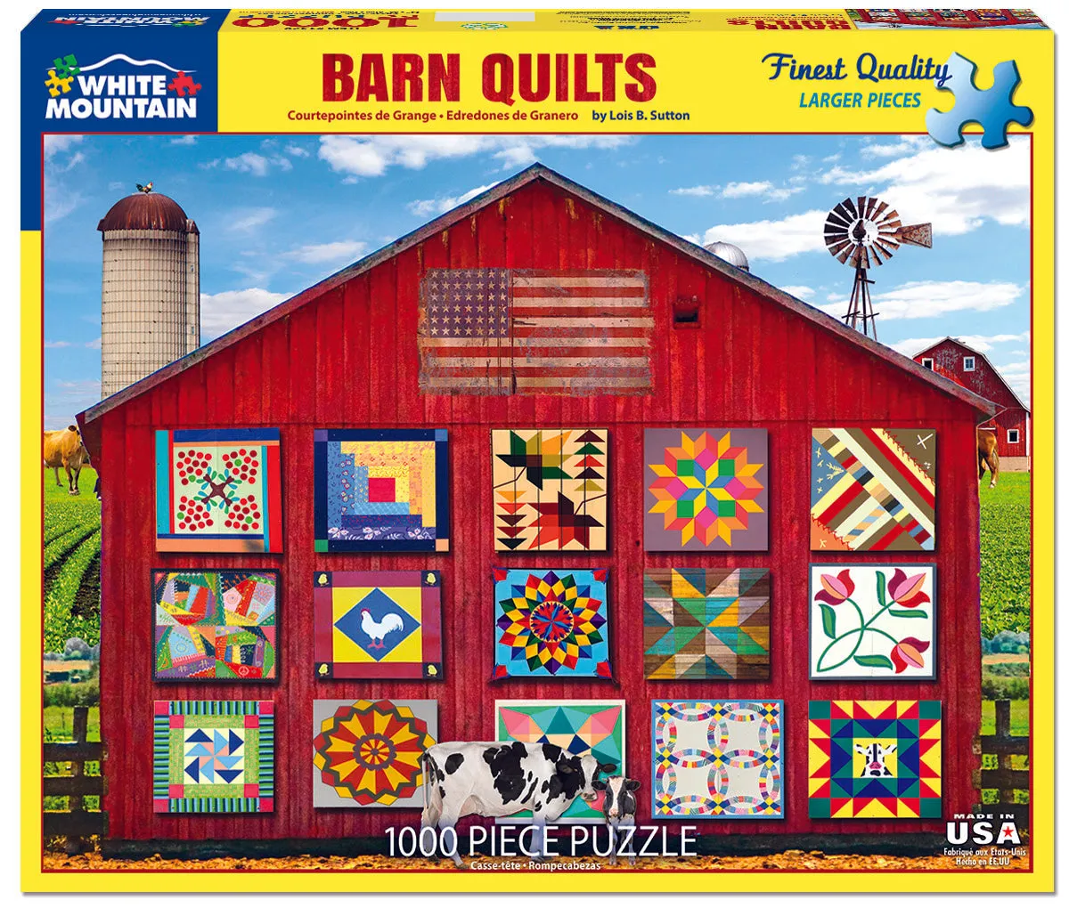 Barn Quilts (1470pz) - 1000 Pieces