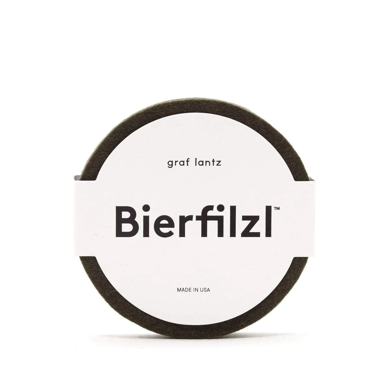 Bierfilzl Round Felt Coaster