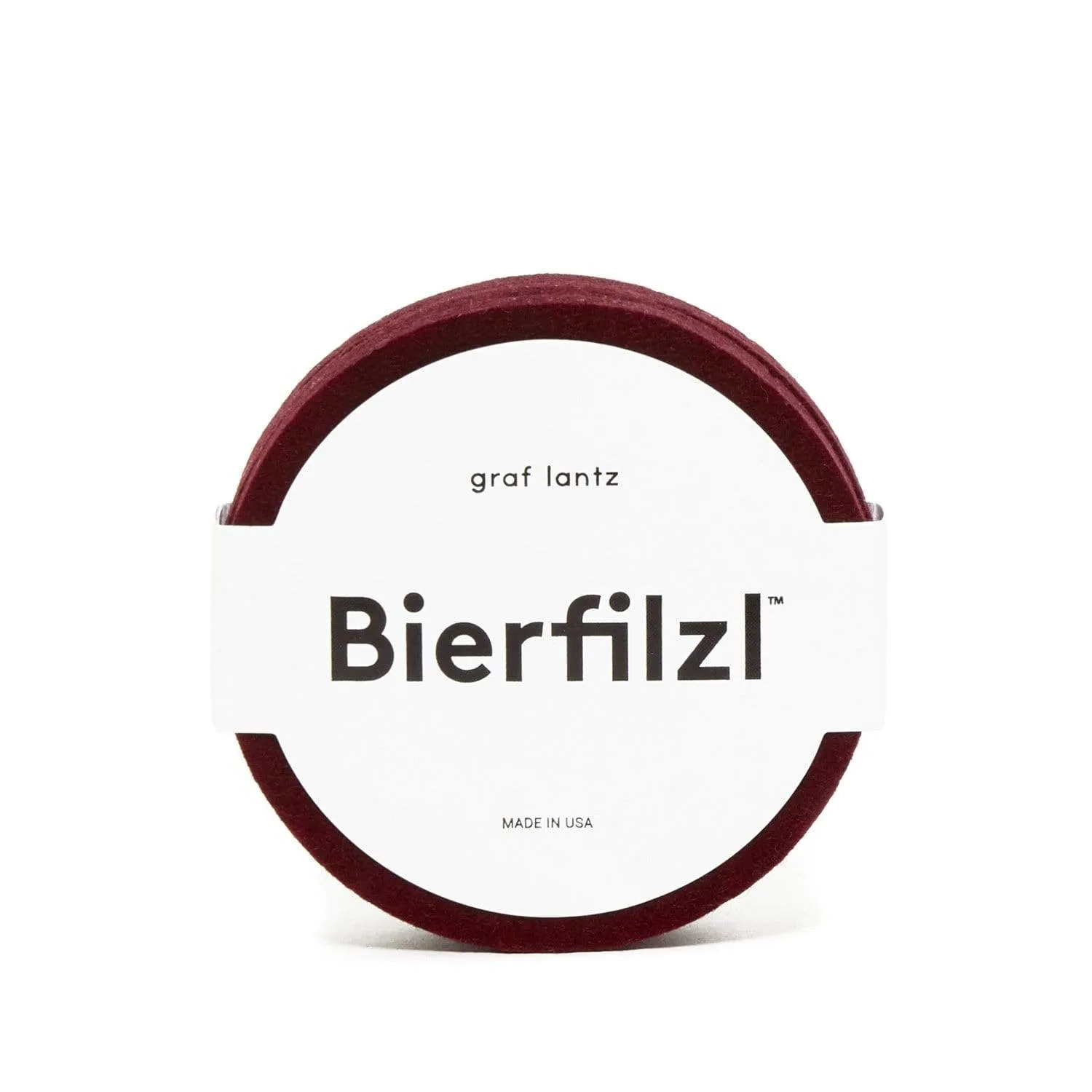 Bierfilzl Round Felt Coaster