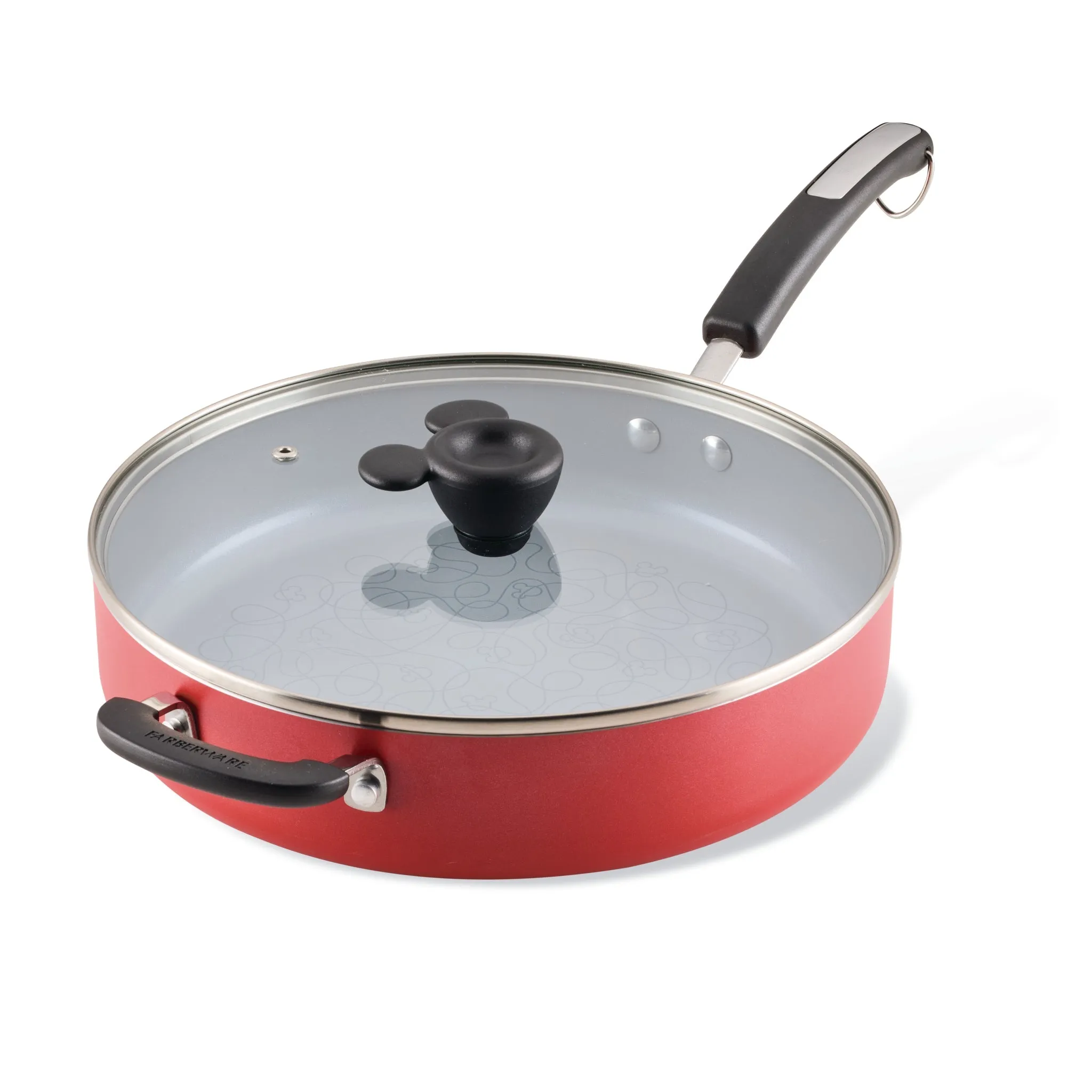 Bon Voyage 4.5-Quart Ceramic Nonstick Sauté Pan with Lid and Helper Handle