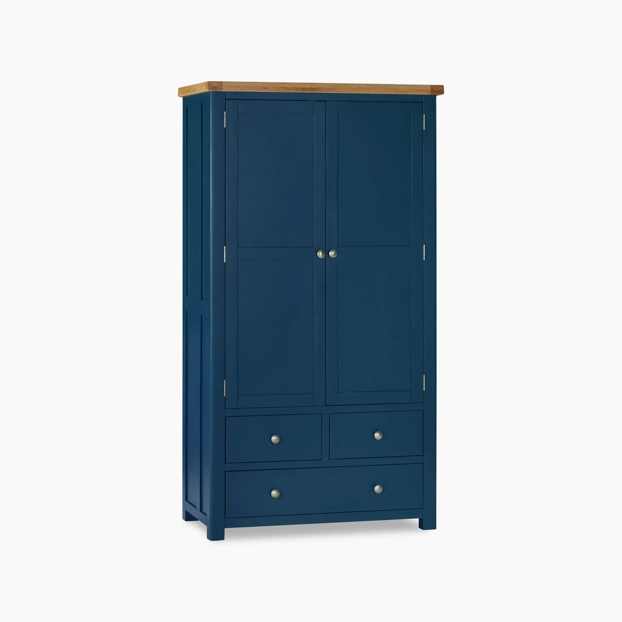 Burford Double Larder Unit in Navy Blue