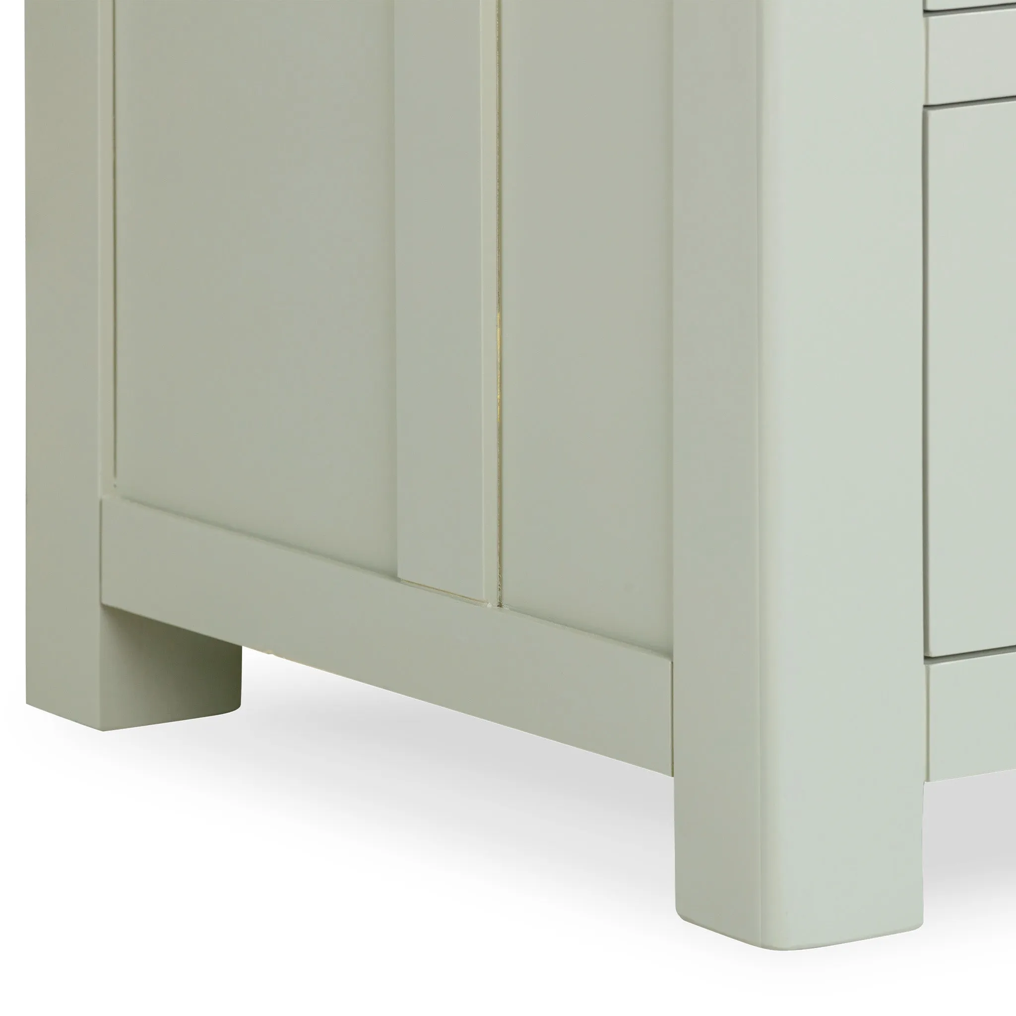 Burford Double Larder Unit in Sage Green