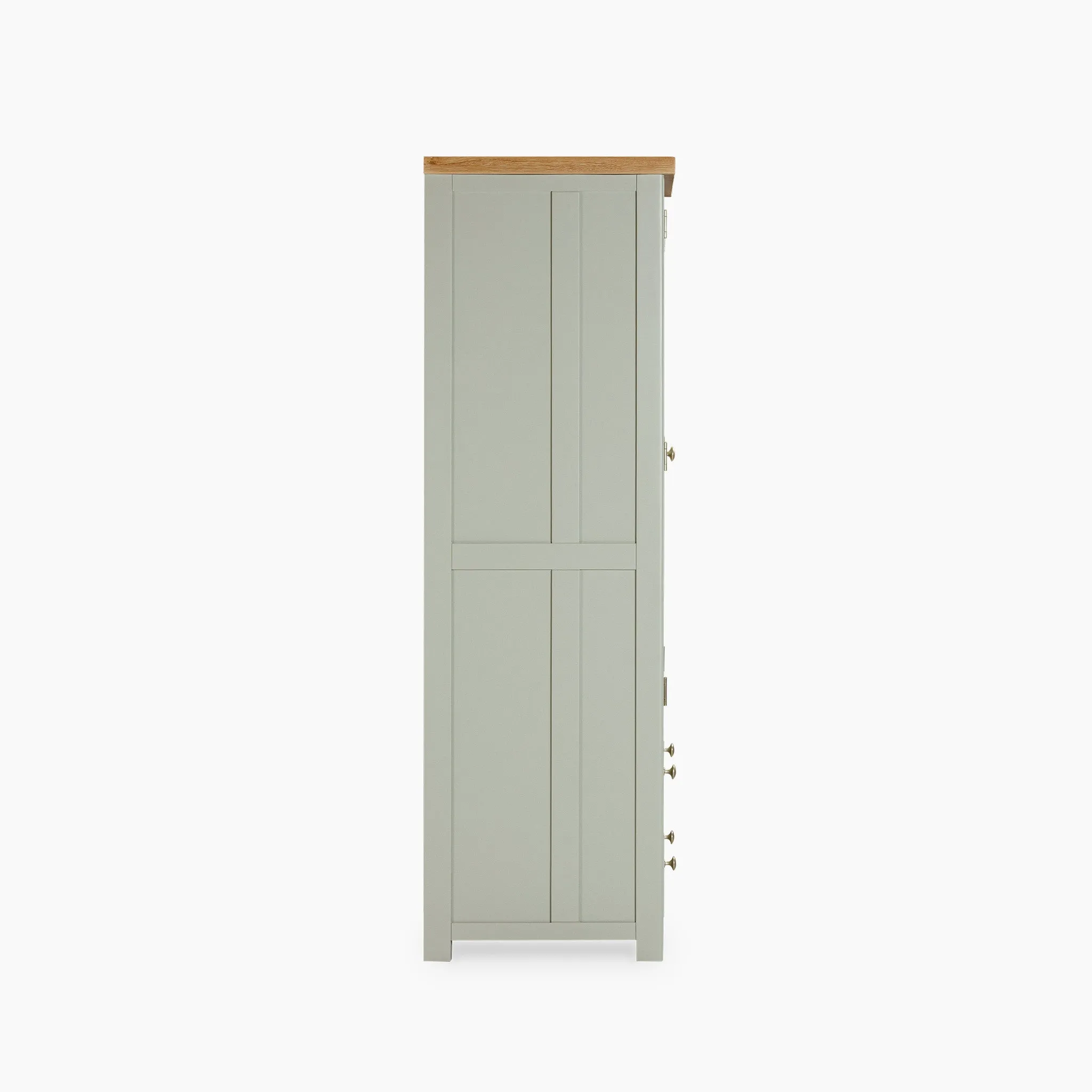 Burford Double Larder Unit in Sage Green