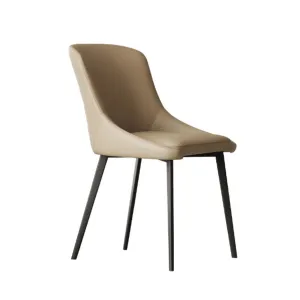 CADEN Contemporary Soft Leathaire Dining Chair