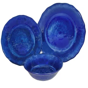 Campania Blue Dinnerware Set