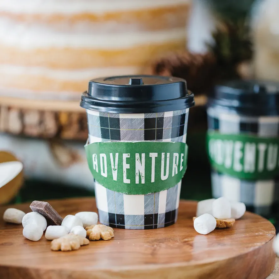 CAMPING THEMED ADVENTURE TO GO CUPS