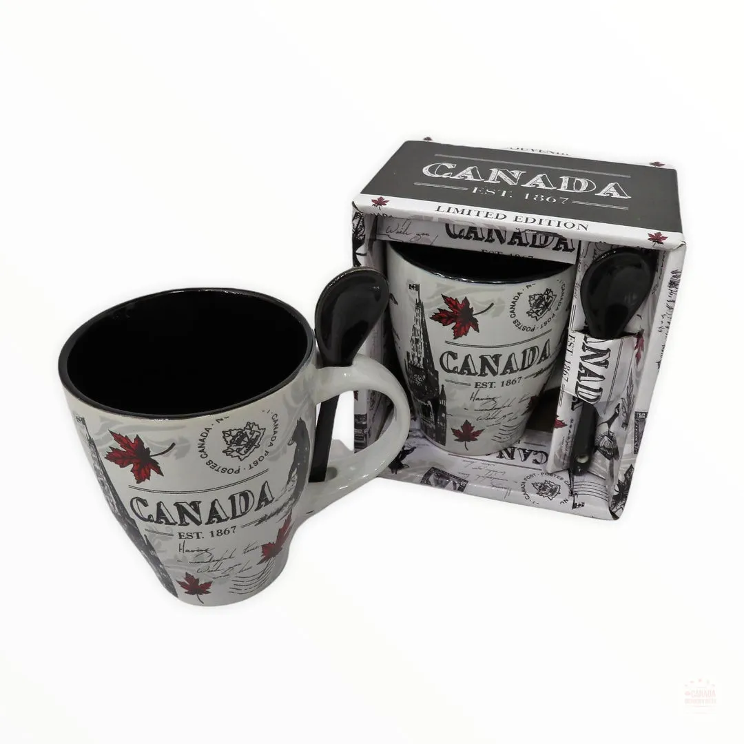 Canada colurfull scene coffee mug.