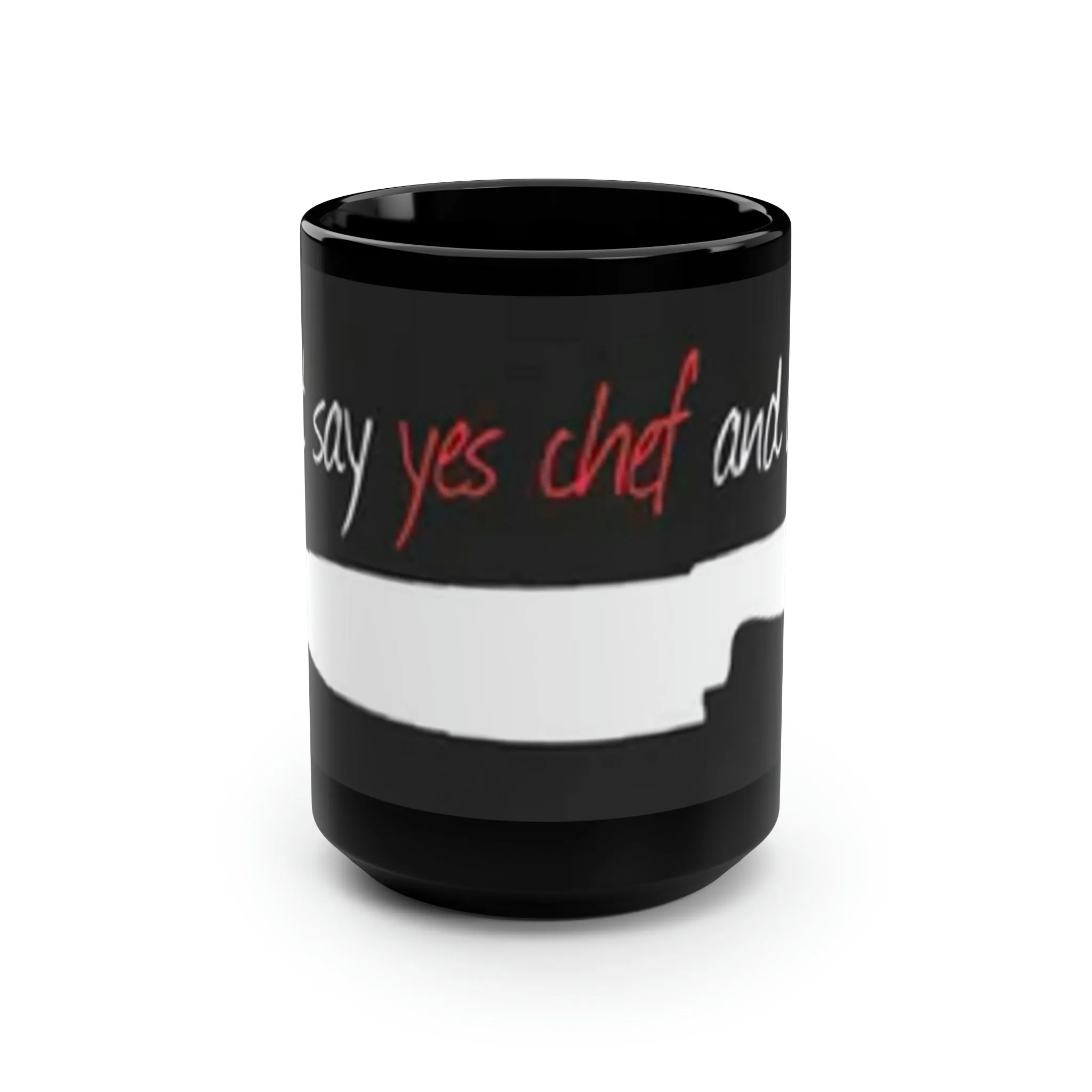 Chef Black Mug, 15oz