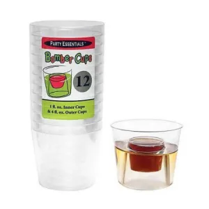 Clear Bomber Hard Plastic Cup