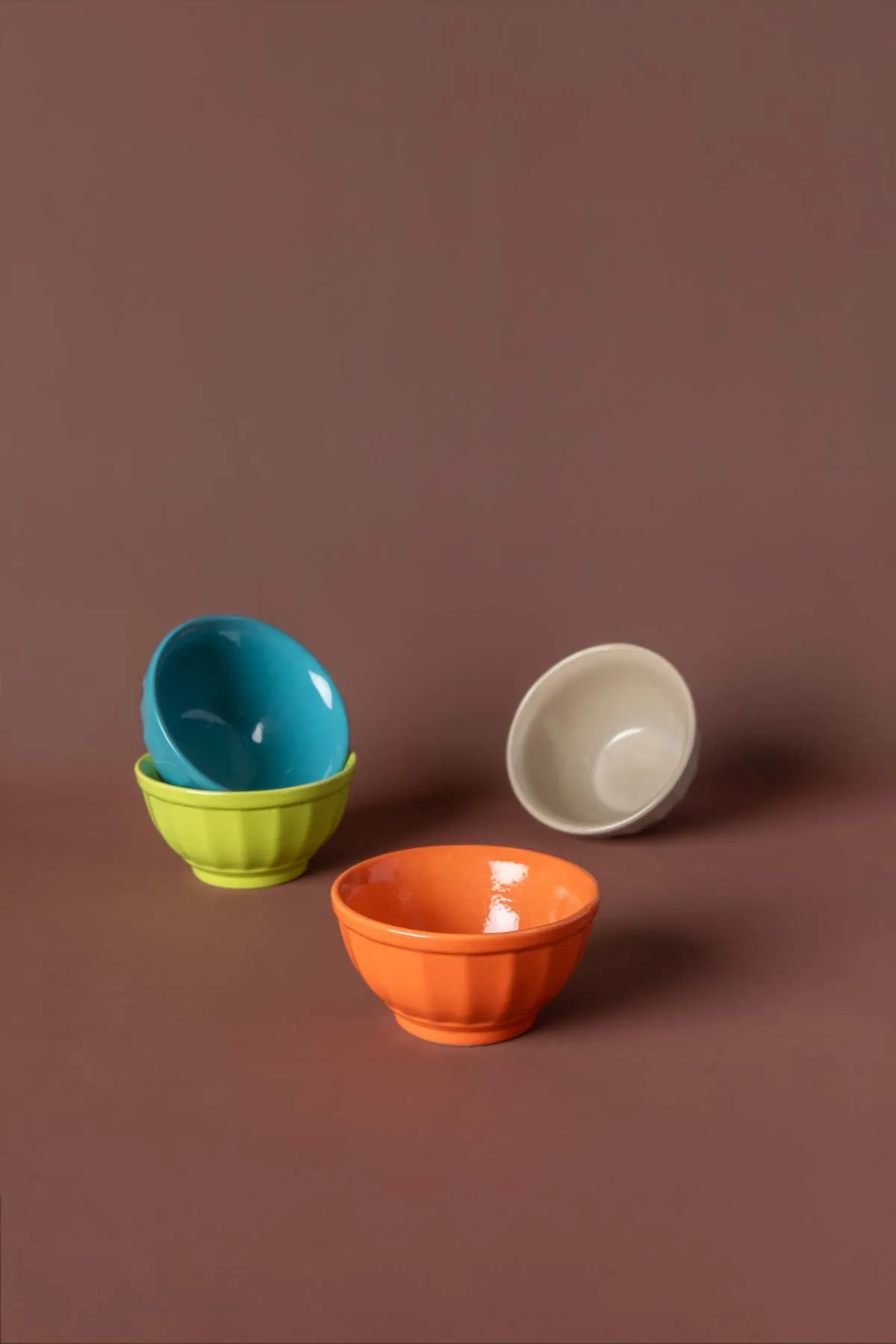 Color Pop Multi-Colored Mixer Bowl (Set of 4)