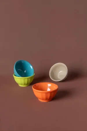 Color Pop Multi-Colored Mixer Bowl (Set of 4)