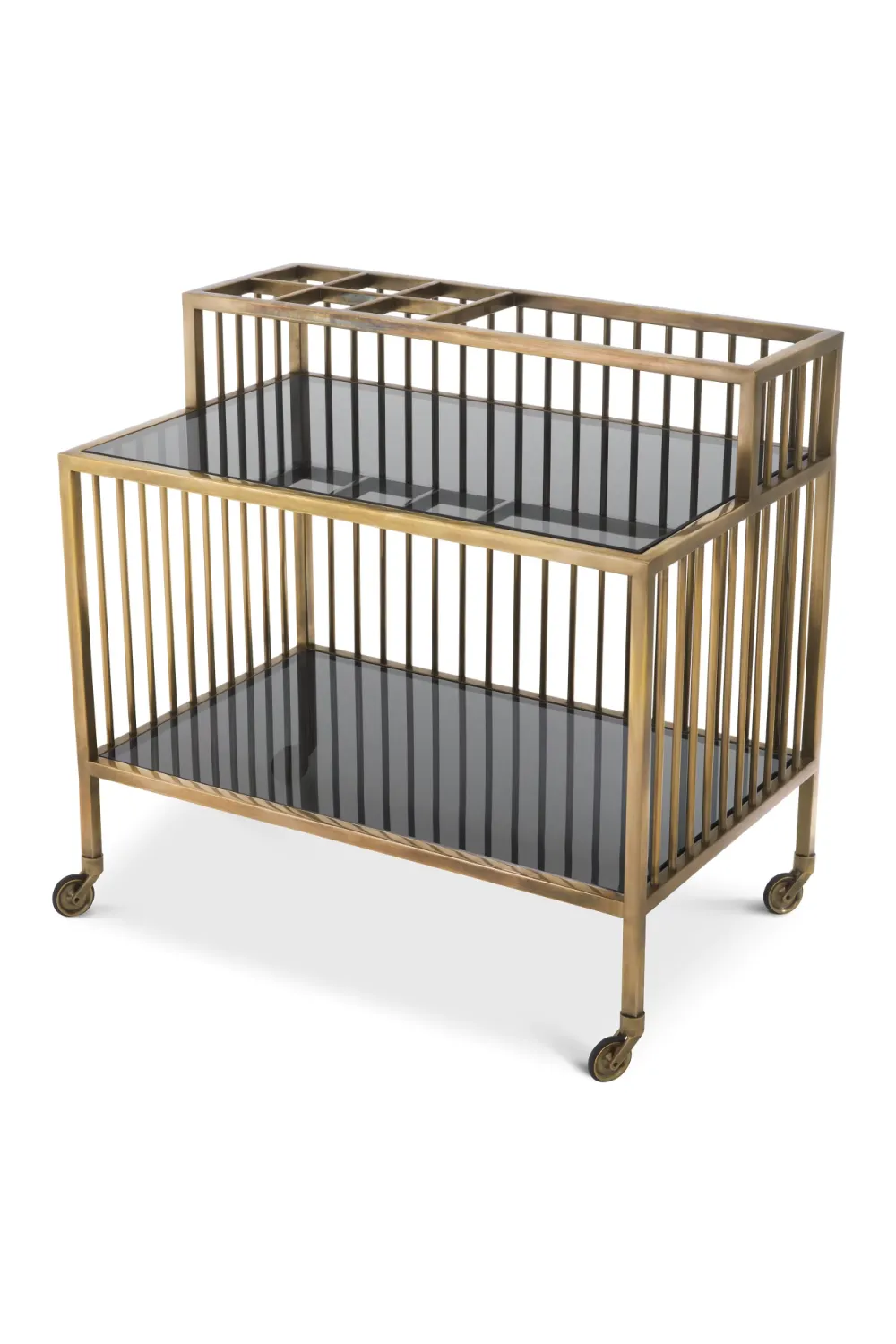 Contemporary Brass Trolley | Eichholtz Rutherford