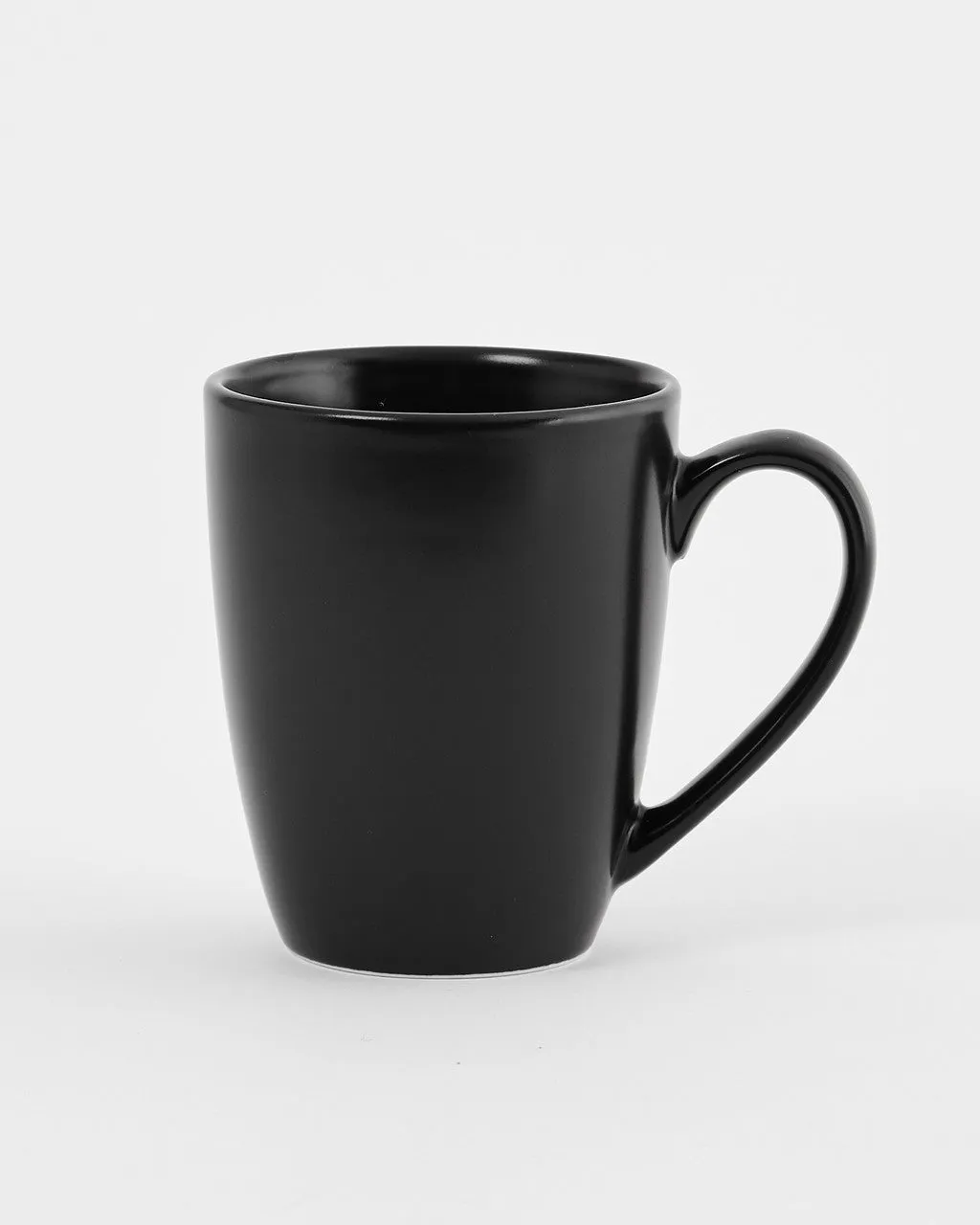 Euro Essential 4 Piece Mug Set, Semi-Matte Black