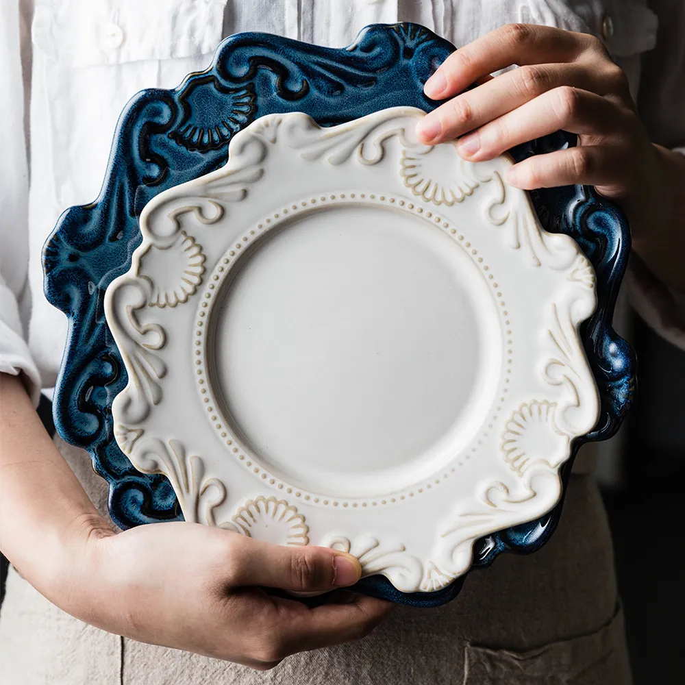 European Style Ceramic Dinner Plates