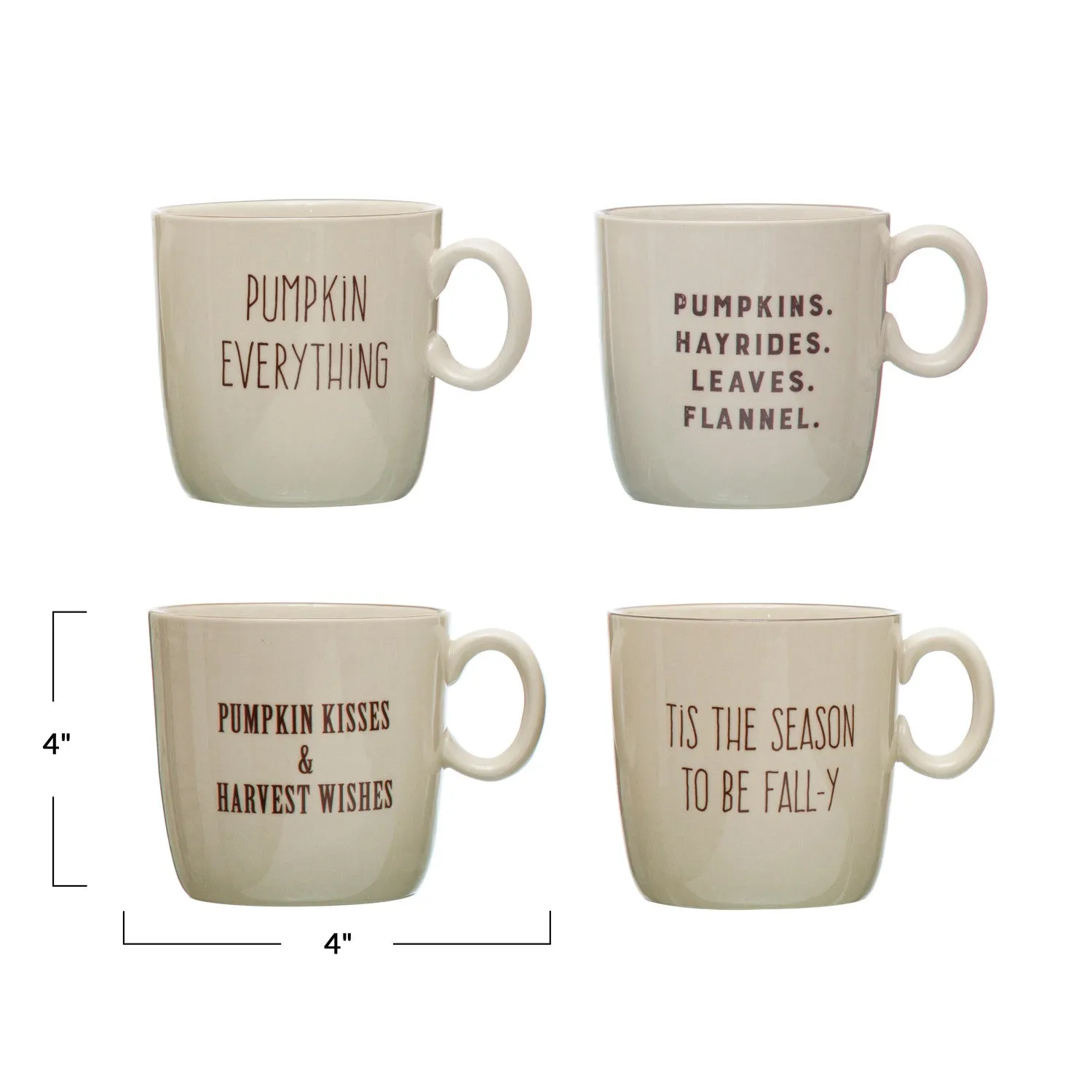 Fall Sayings Mugs