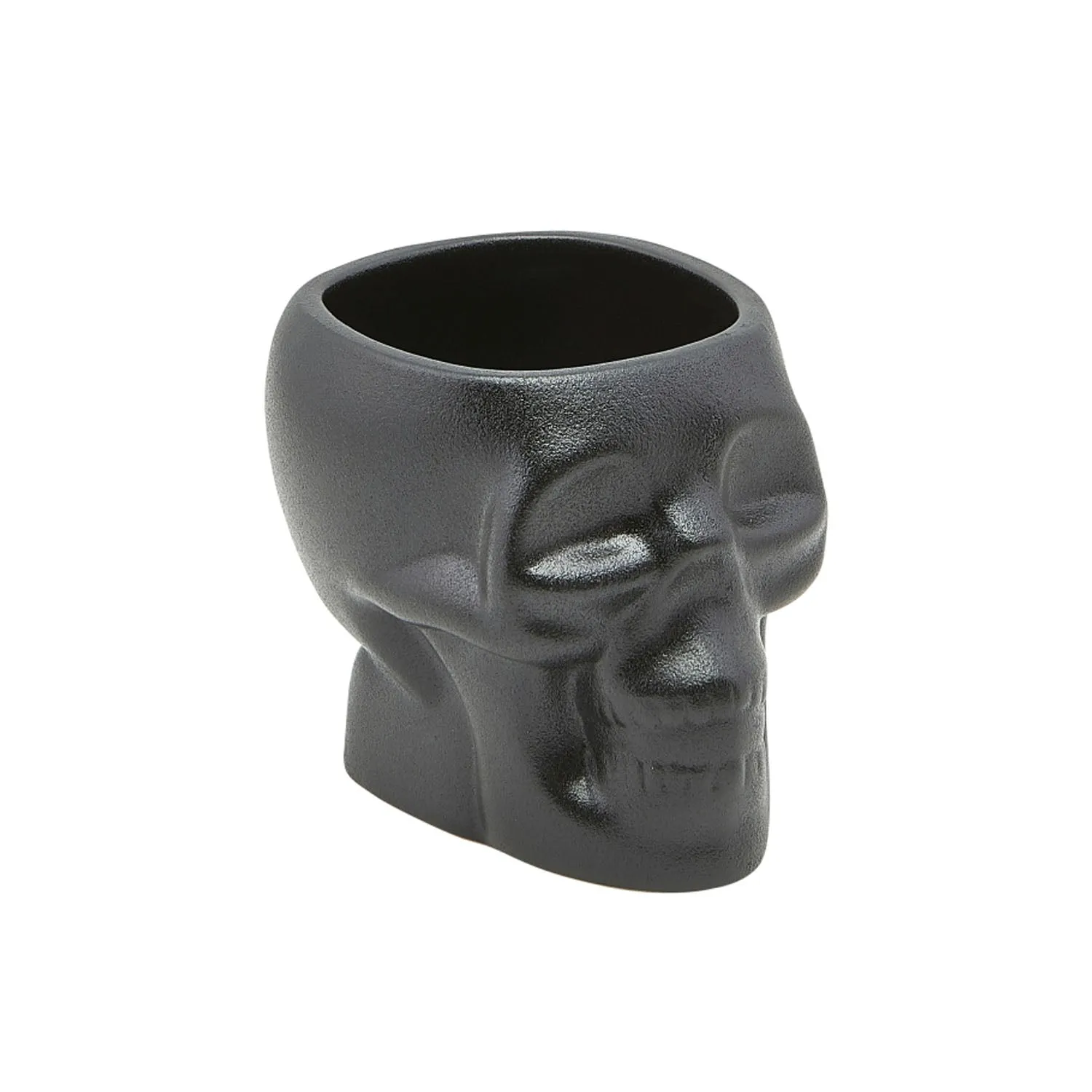 Genware Cast Iron Effect Skull Tiki Mug 40cl/14oz- Pack 6