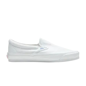 Geoff McFetridge x OG Classic Slip-On LX Vans sneakers, white