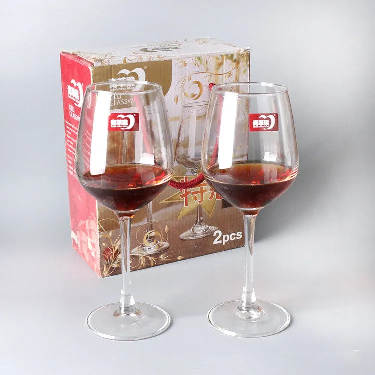 Glass Wine Glass Red Wine Glass Gift Box 2pcs