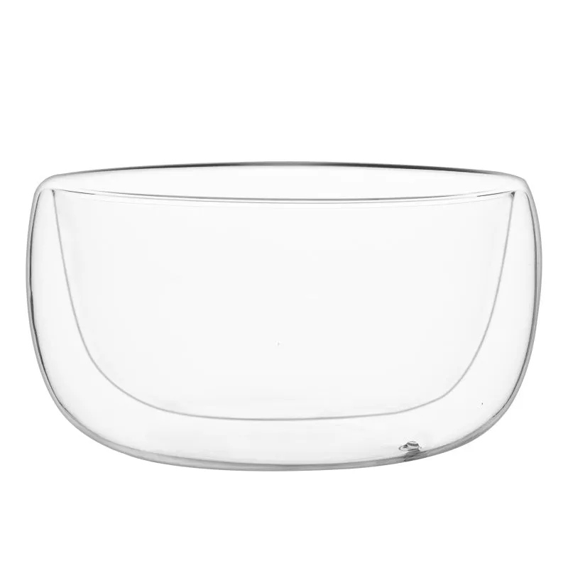 Heat Resistant Household Japanese Double-layer Glass Bowl