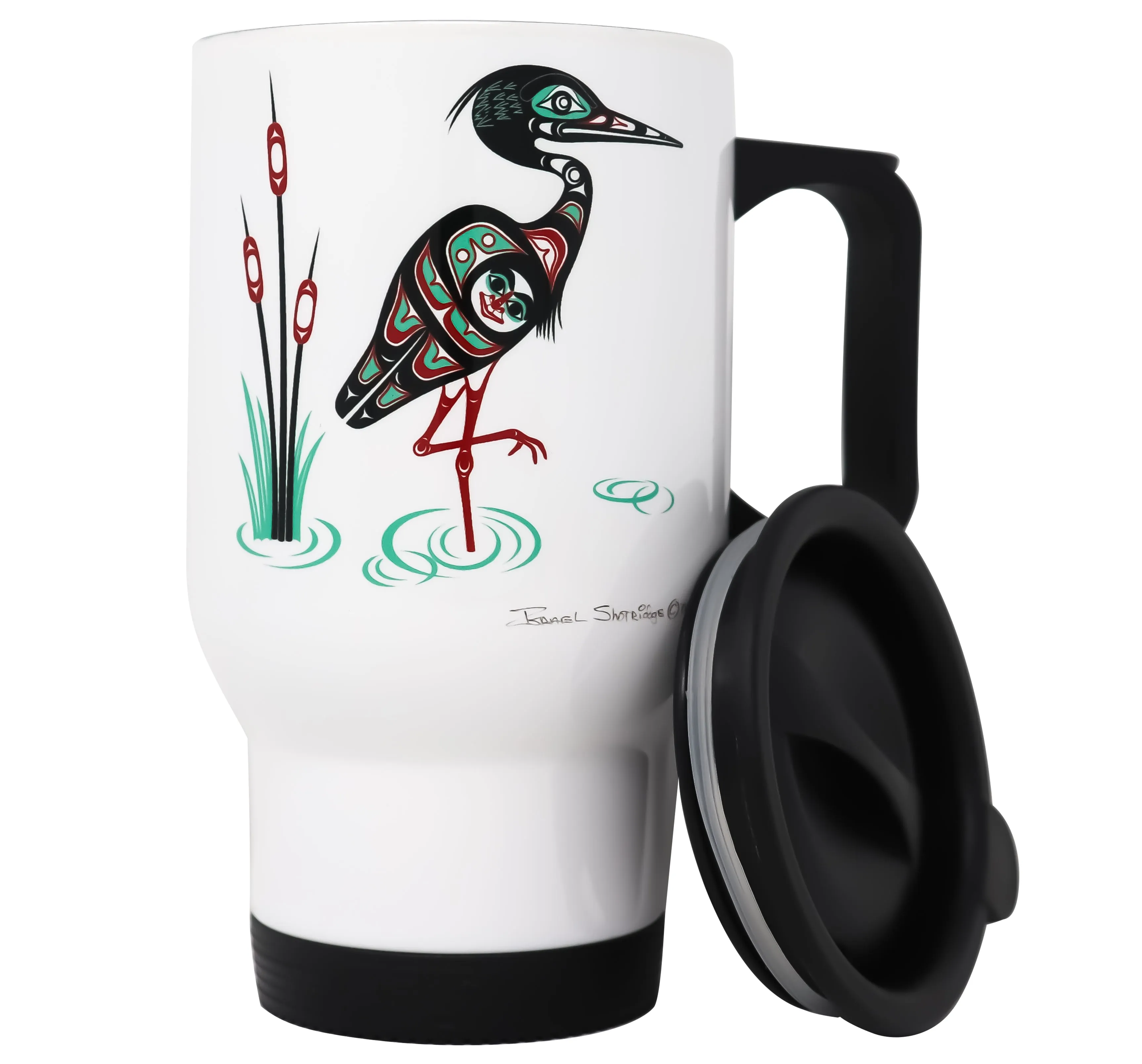 Heron Formline Travel Mug