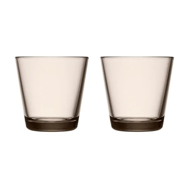 IITTALA | Glassware | KARTIO Tumbler 21cl - Linen 2pcs