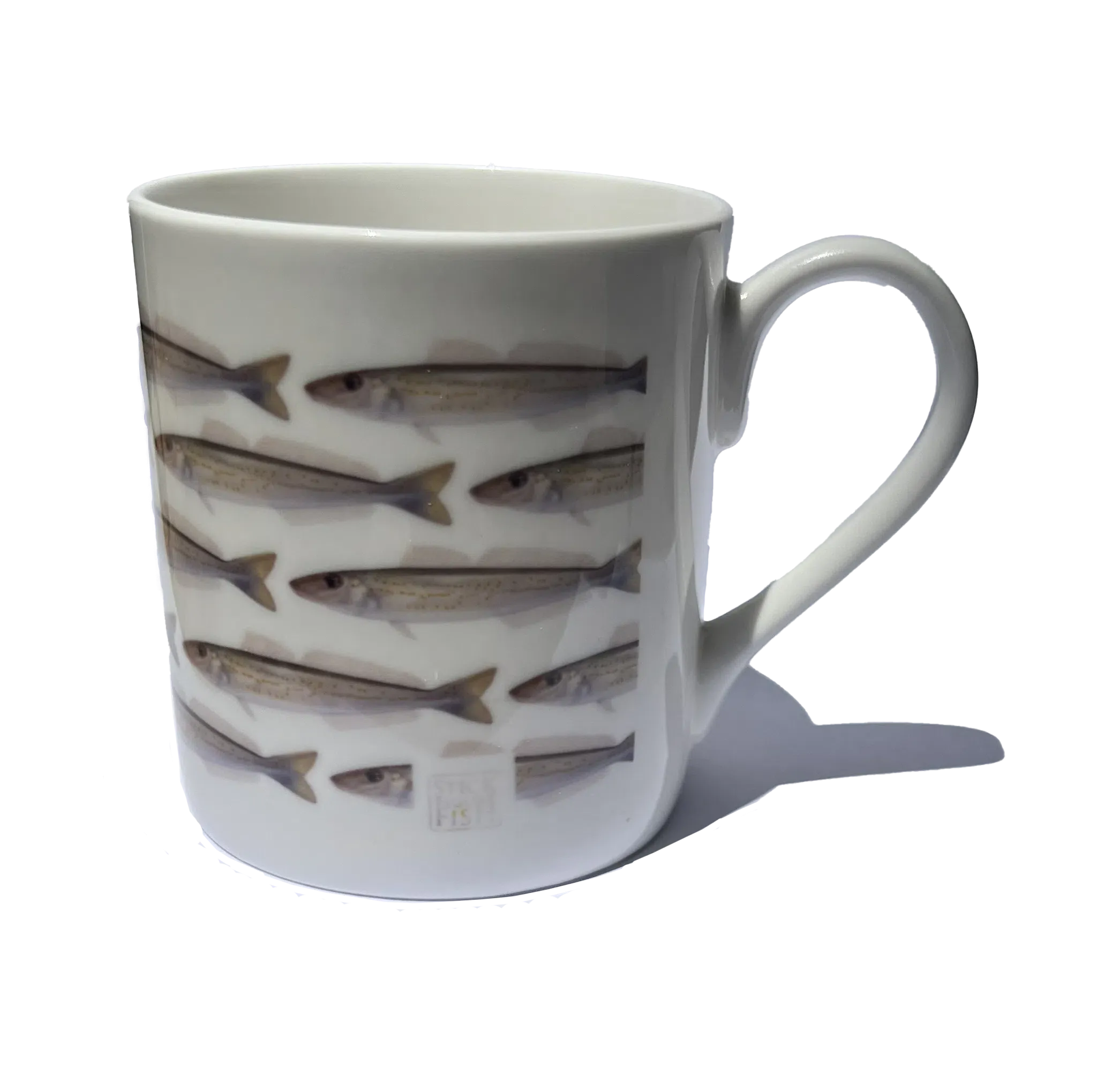 King George Whiting - Tessellation Series - Fine Bone China Mug