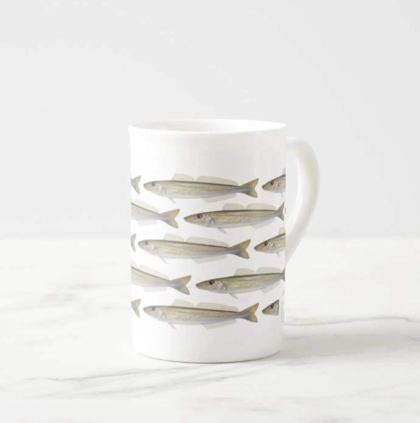 King George Whiting - Tessellation Series - Fine Bone China Mug