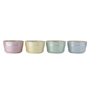 Le Creuset Stoneware Glacé Set of 4 Mini Ramekins