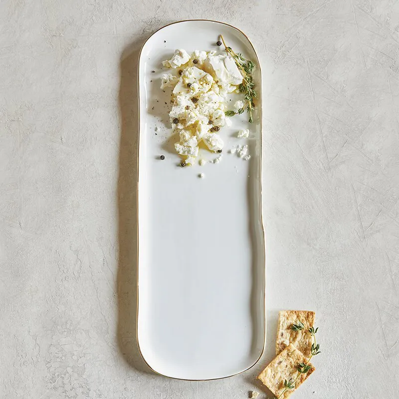 LONG CERAMIC PLATTER