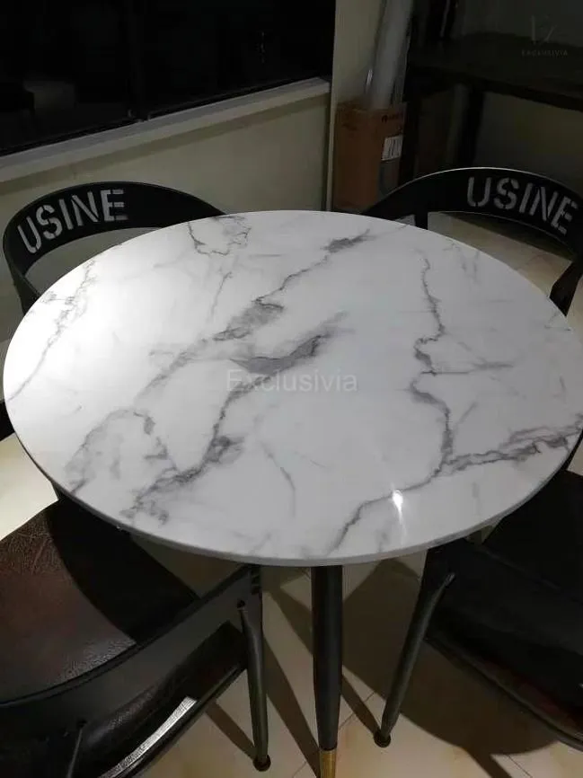 MYRA Contemporary Marble Dining Table