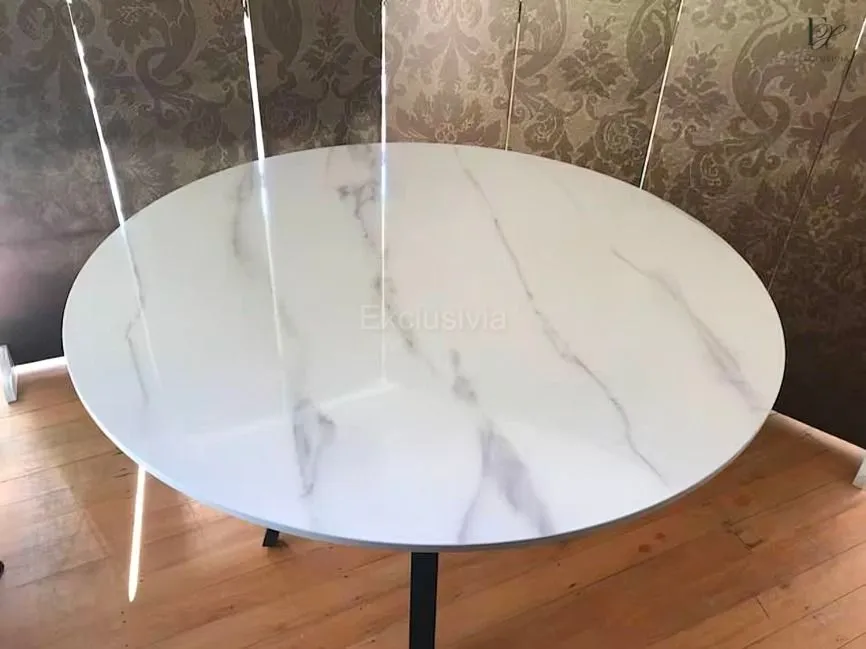 MYRA Contemporary Marble Dining Table