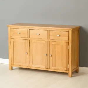 Poldark Oak Large Sideboard