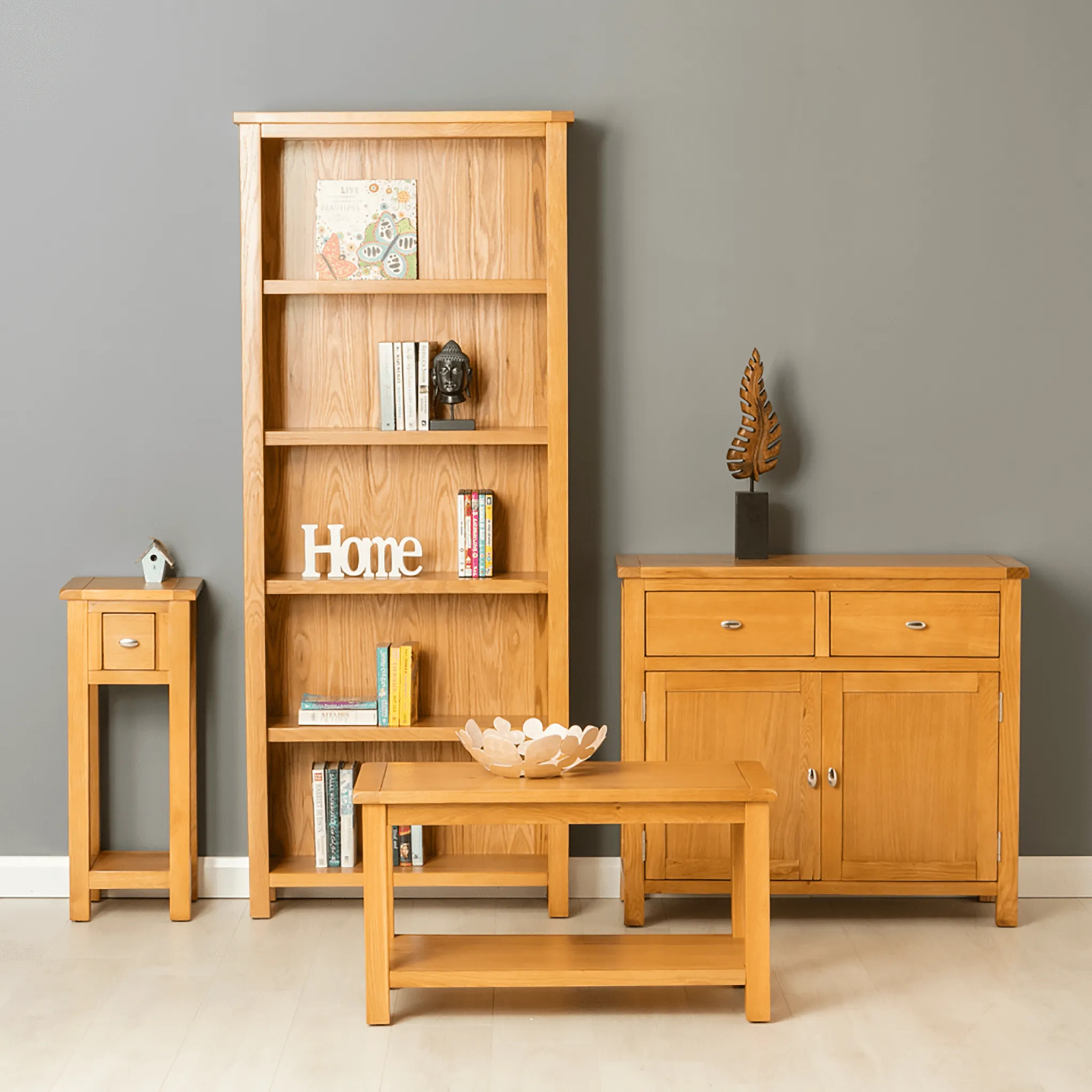 Poldark Oak Large Sideboard